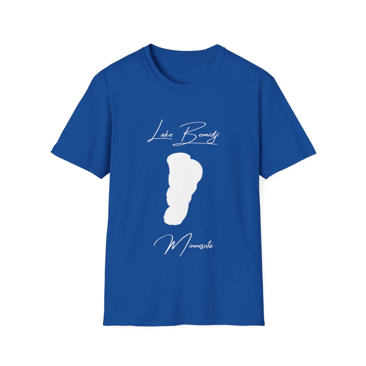Minnesota  Lake  Bemidji  T-shirt  front  position  view  from  front  royal.webp