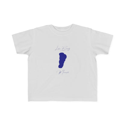 Minnesota  Lake  Bemidji  Toddler  T-shirt  front  position  view  from  front  silver.webp