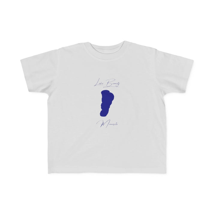 Minnesota  Lake  Bemidji  Toddler  T-shirt  front  position  view  from  front  silver.webp