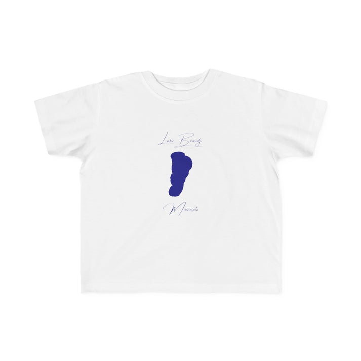 Minnesota  Lake  Bemidji  Toddler  T-shirt  front  position  view  from  front  white.webp