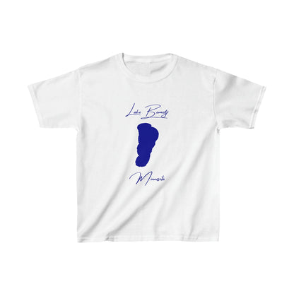 Minnesota  Lake  Bemidji  Youth  T-shirt  front  position  view  from  front  white.webp