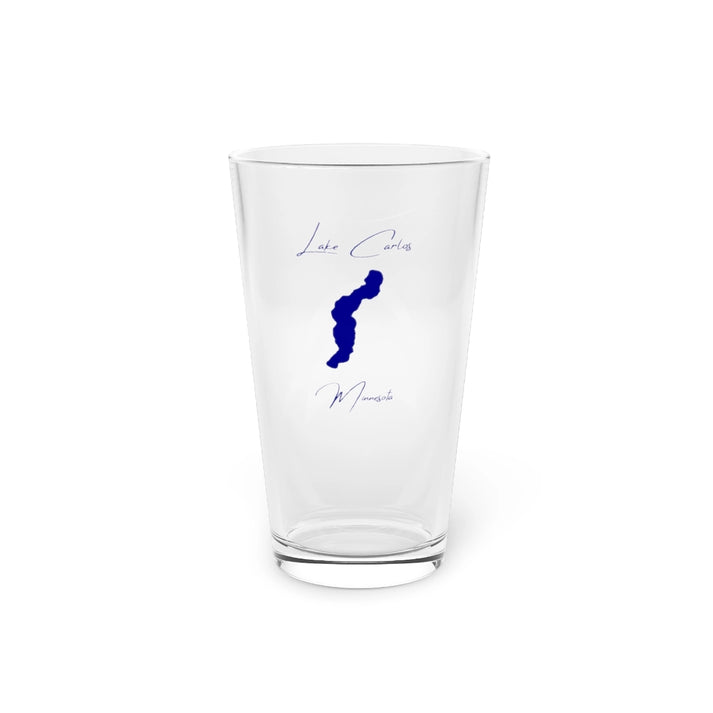 Minnesota  Lake  Carlos  16oz  Pint  Glass  front  position  view  from  front  16oz.webp