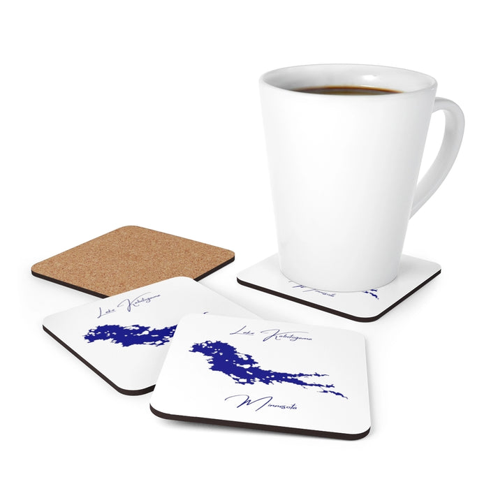 Minnesota  Lake  Kabetogama  Coaster  Set  front  position  view  from  context-1  3.75  x  3.75.webp