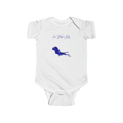 Minnesota  Lake  Kabetogama  Onesie  front  position  view  from  front  white.webp