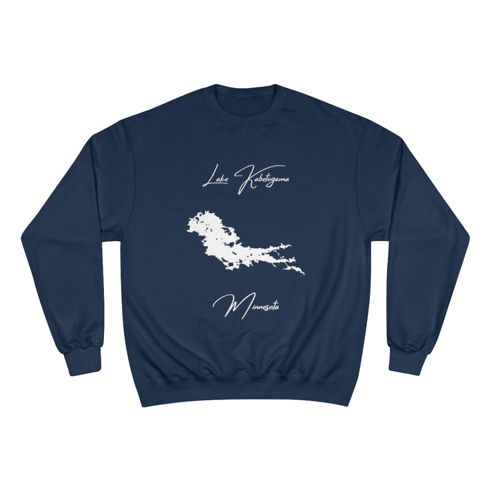 Minnesota  Lake  Kabetogama  Sweatshirt  front  position  view  from  front  navy.webp