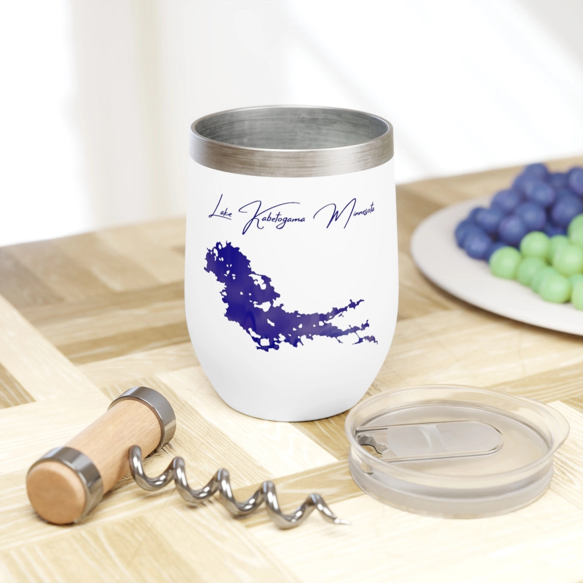 Minnesota  Lake  Kabetogama  Wine  Tumbler  other  position  view  from  context  white.webp