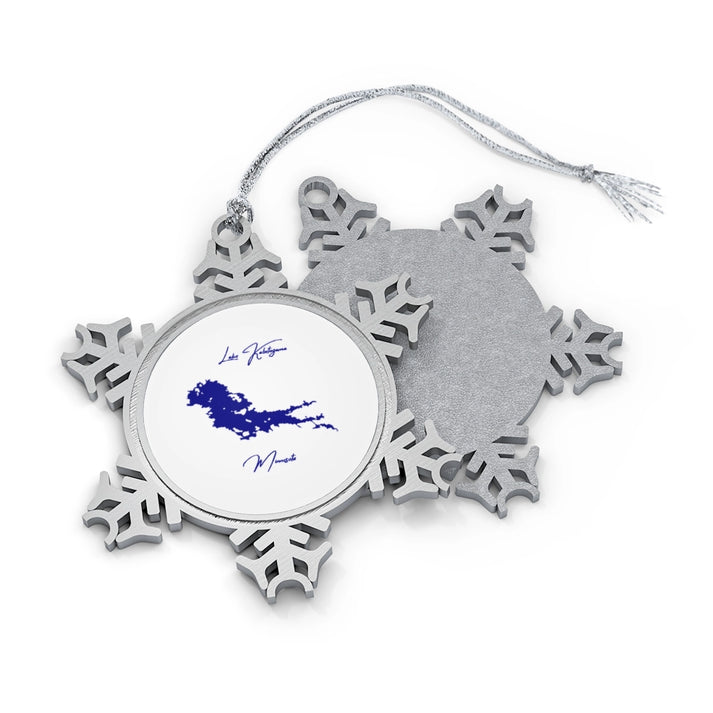 Minnesota  Lake  Kabetogama  XMAS  Ornament  front  position  view  from  front-and-back  one  size.webp