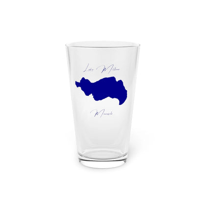 Minnesota  Lake  Miltona  16oz  Pint  Glass  front  position  view  from  front  16oz.webp