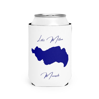 Minnesota  Lake  Miltona  Can  Koozie  front  position  view  from  front-2  white.webp