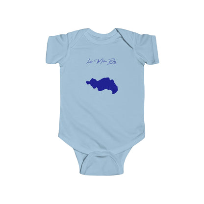 Minnesota  Lake  Miltona  Onesie  front  position  view  from  front  light  blue.webp