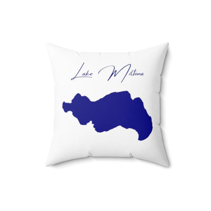 Minnesota  Lake  Miltona  Pillow  front  position  view  from  back  16  x  16.webp