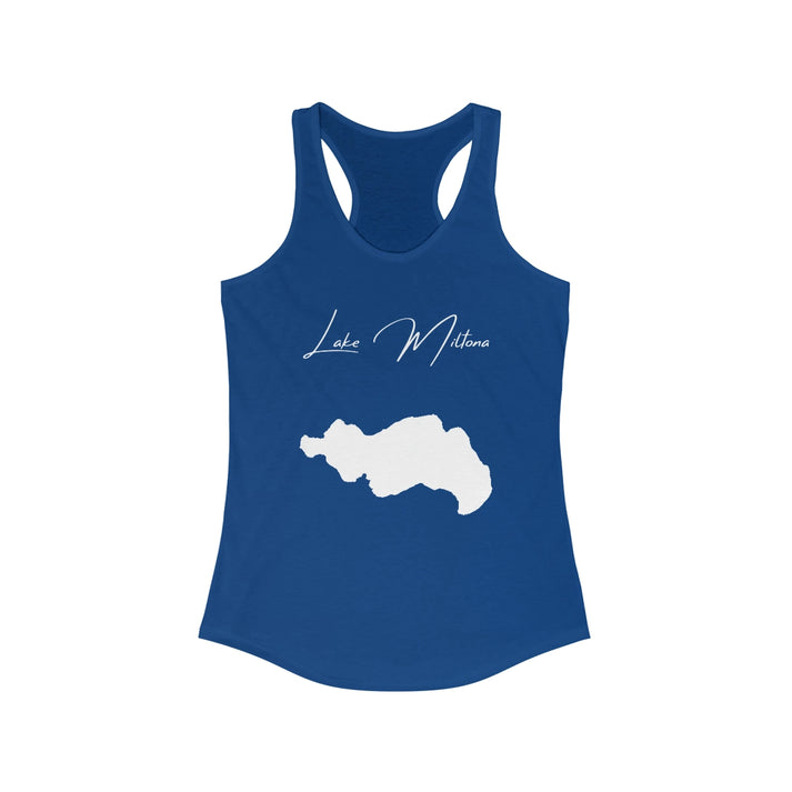 Minnesota  Lake  Miltona  Racerback-Tank  front  position  view  from  front  solid  royal.webp