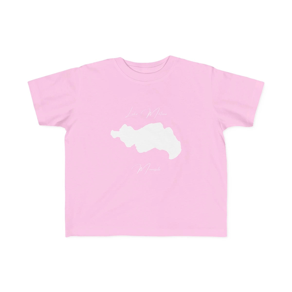 Minnesota  Lake  Miltona  Toddler  T-shirt  front  position  view  from  front  pink.webp