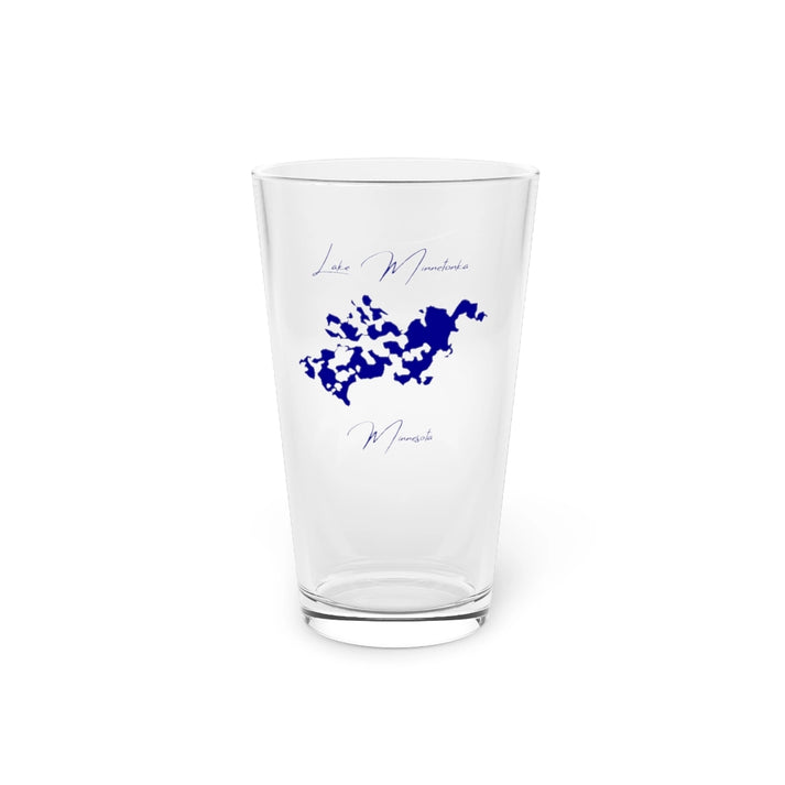 Minnesota  Lake  Minnetonka  16oz  Pint  Glass  front  position  view  from  front  16oz.webp