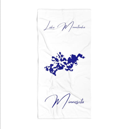 Minnesota  Lake  Minnetonka  Beach  Towel  front  position  view  from  front  36  x  72.webp
