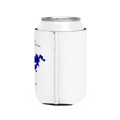 Minnesota  Lake  Minnetonka  Can  Koozie  all  position  view  from  right  white.webp