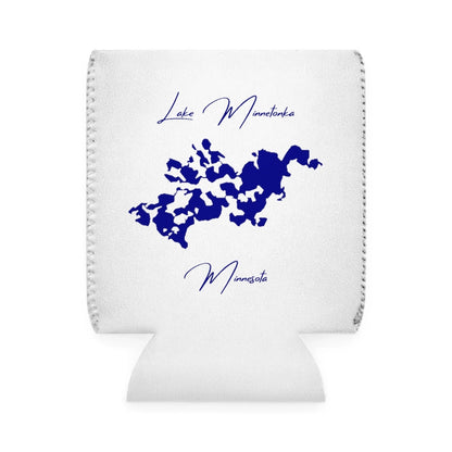 Minnesota  Lake  Minnetonka  Can  Koozie  front  position  view  from  front-1  white.webp