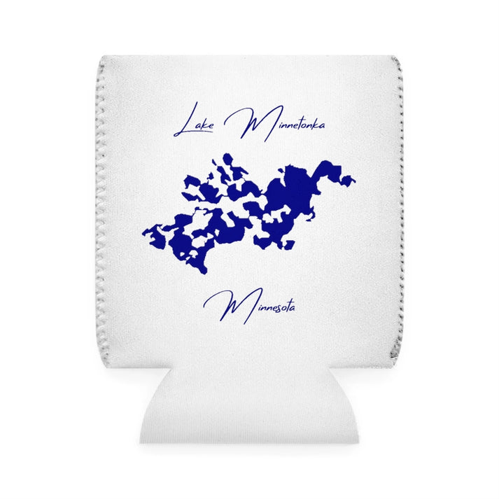 Minnesota  Lake  Minnetonka  Can  Koozie  front  position  view  from  front-1  white.webp