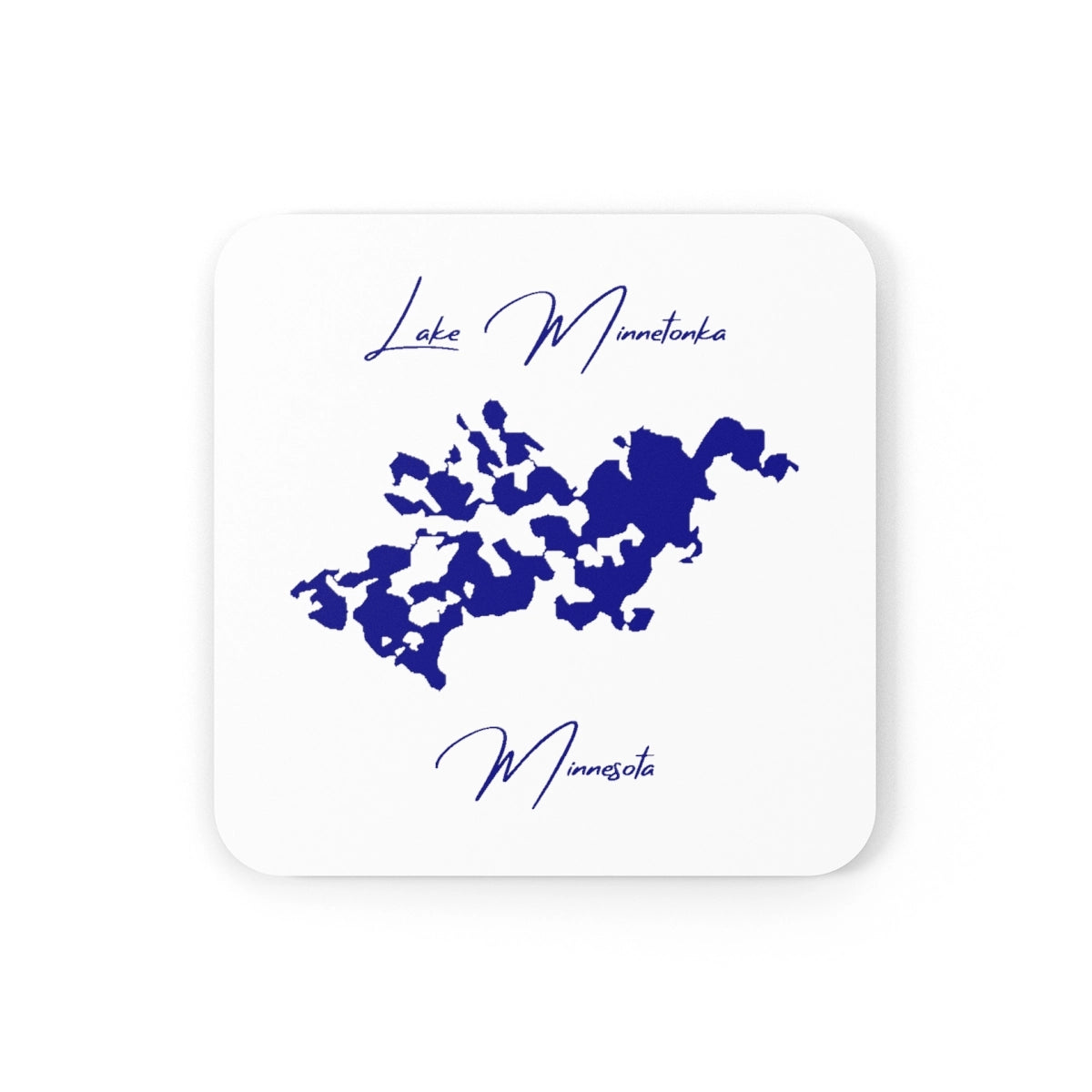 Minnesota  Lake  Minnetonka  Coaster  Set  front  position  view  from  front  3.75  x  3.75.webp