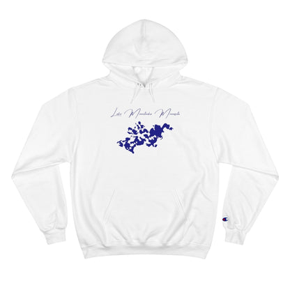 Minnesota  Lake  Minnetonka  Hoodie  front  position  view  from  front  white.webp