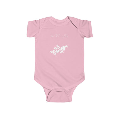 Minnesota  Lake  Minnetonka  Onesie  front  position  view  from  front  pink.webp