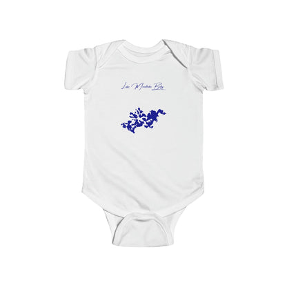 Minnesota  Lake  Minnetonka  Onesie  front  position  view  from  front  white.webp