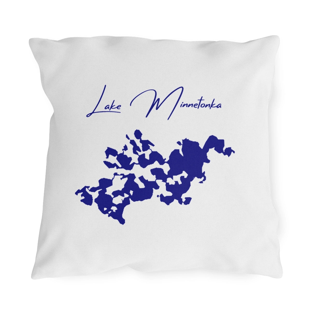 Minnesota  Lake  Minnetonka  Outdoor  Pillow  front  position  view  from  front  18  x  18.webp
