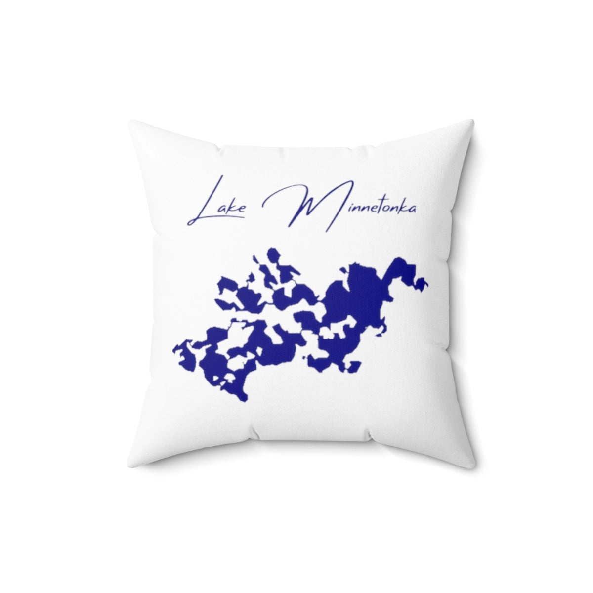 Minnesota  Lake  Minnetonka  Pillow  front  position  view  from  front  16  x  16.webp
