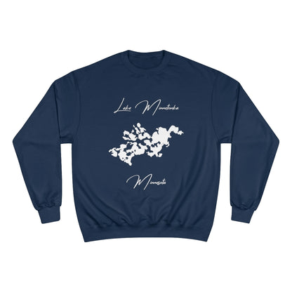 Minnesota  Lake  Minnetonka  Sweatshirt  front  position  view  from  front  navy.webp