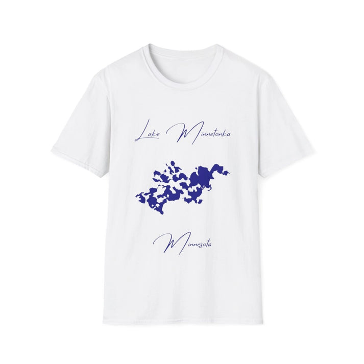 Minnesota  Lake  Minnetonka  T-shirt  front  position  view  from  front  white.webp