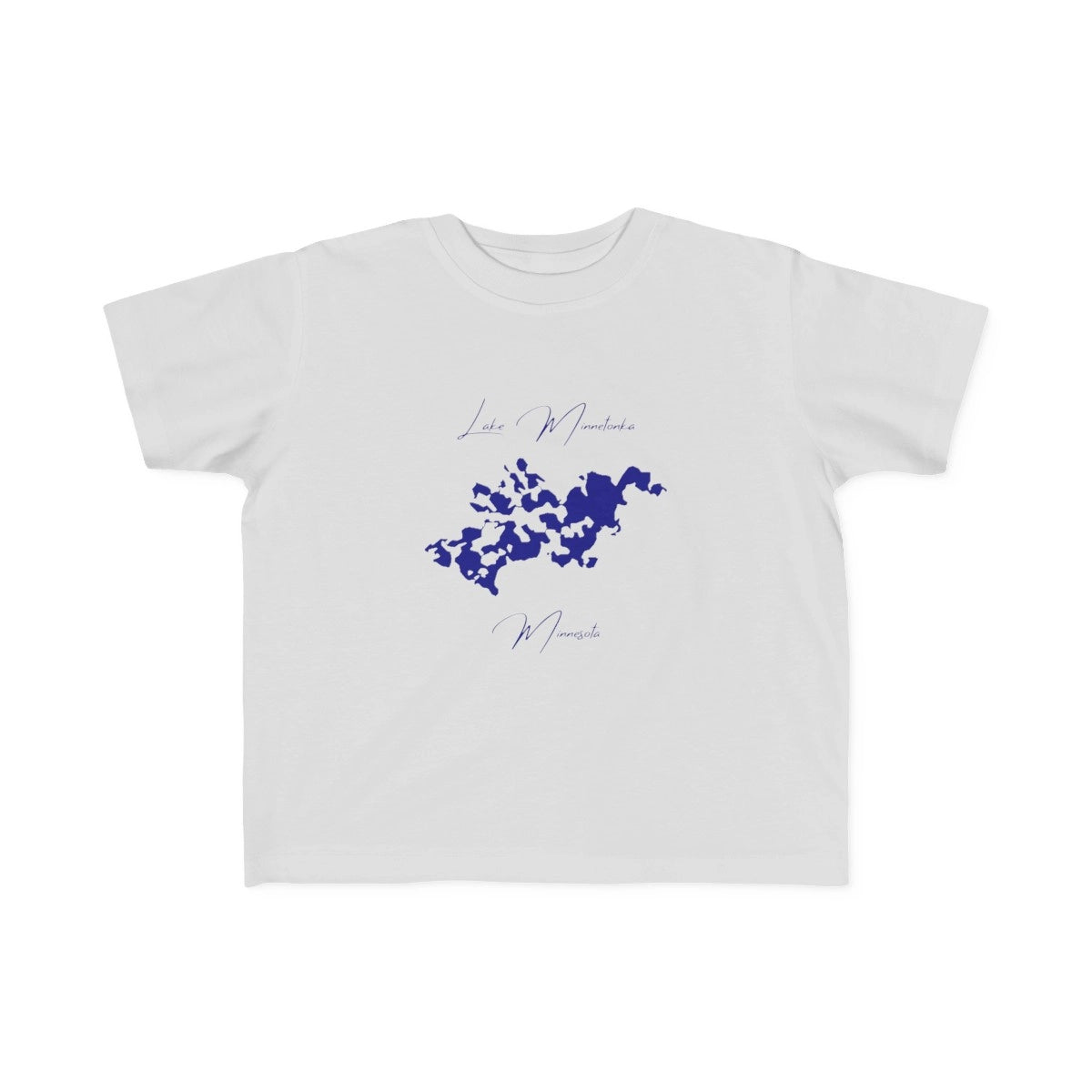 Minnesota  Lake  Minnetonka  Toddler  T-shirt  front  position  view  from  front  silver.webp