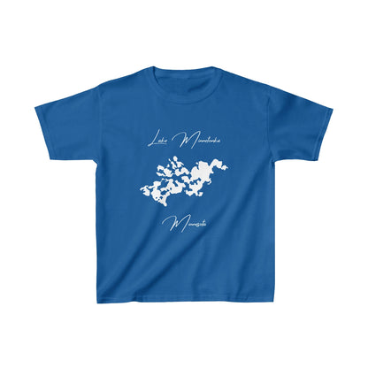 Minnesota  Lake  Minnetonka  Youth  T-shirt  front  position  view  from  front  royal.webp