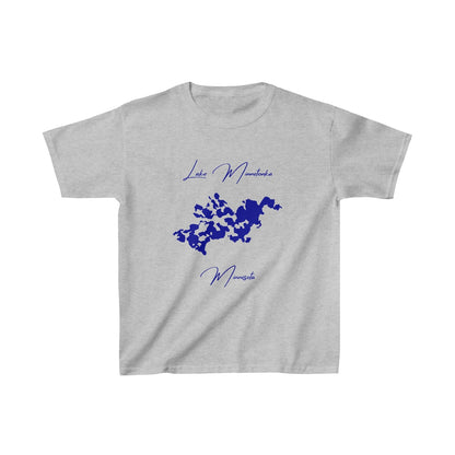 Minnesota  Lake  Minnetonka  Youth  T-shirt  front  position  view  from  front  sport  grey.webp