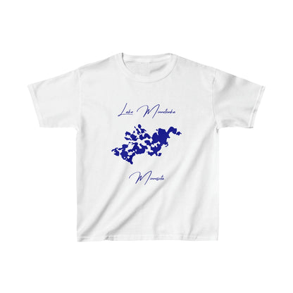 Minnesota  Lake  Minnetonka  Youth  T-shirt  front  position  view  from  front  white.webp