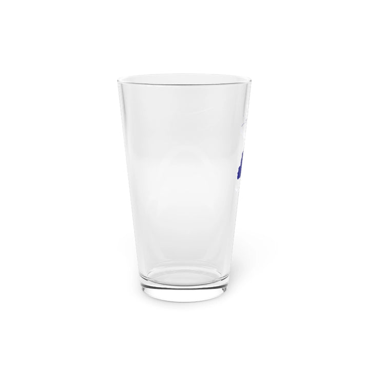 Minnesota  Lake  Osakis  16oz  Pint  Glass  front  position  view  from  left  16oz.webp