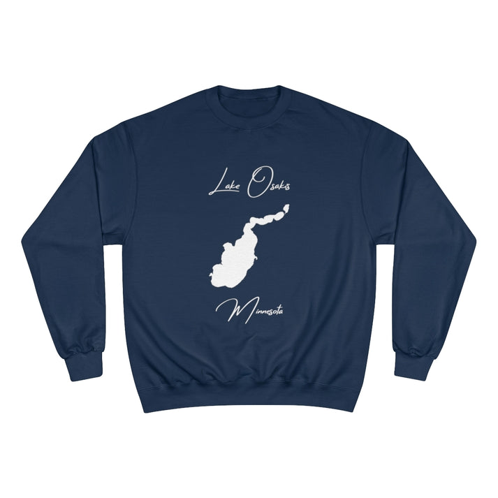 Minnesota  Lake  Osakis  Sweatshirt  front  position  view  from  front  navy.webp