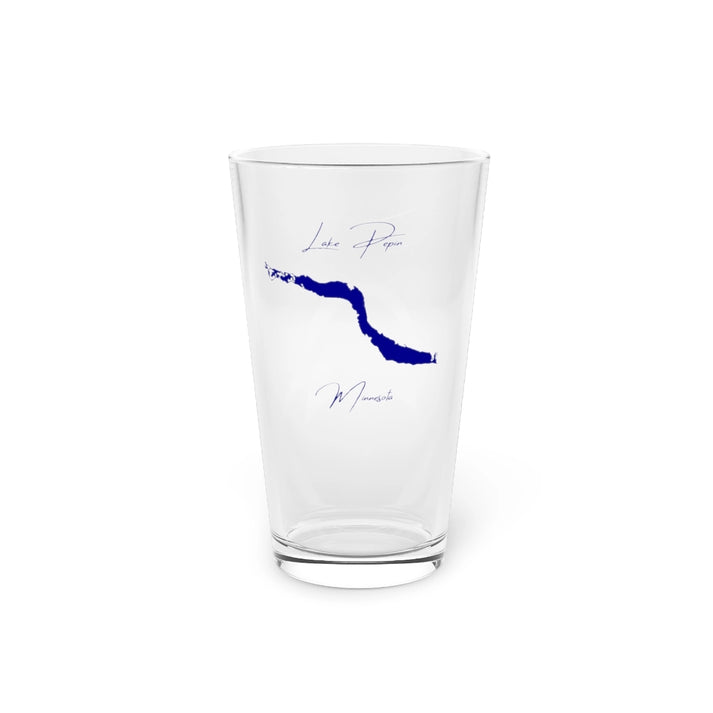 Minnesota  Lake  Pepin  16oz  Pint  Glass  front  position  view  from  front  16oz.webp