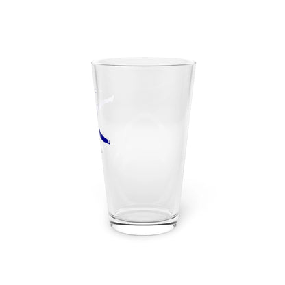 Minnesota  Lake  Pepin  16oz  Pint  Glass  front  position  view  from  right  16oz.webp
