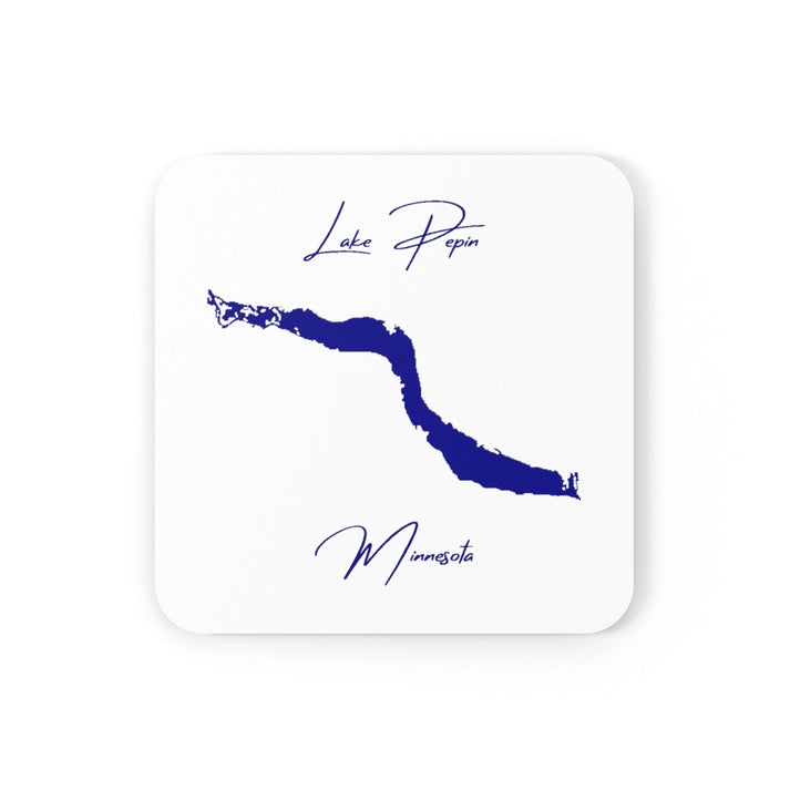 Minnesota  Lake  Pepin  Coaster  Set  front  position  view  from  front  3.75  x  3.75.webp