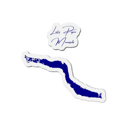 Minnesota  Lake  Pepin  Die  Cut  Magnet  front  position  view  from  front  4  x  4.webp