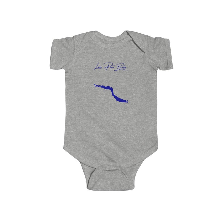 Minnesota  Lake  Pepin  Onesie  front  position  view  from  front  heather.webp