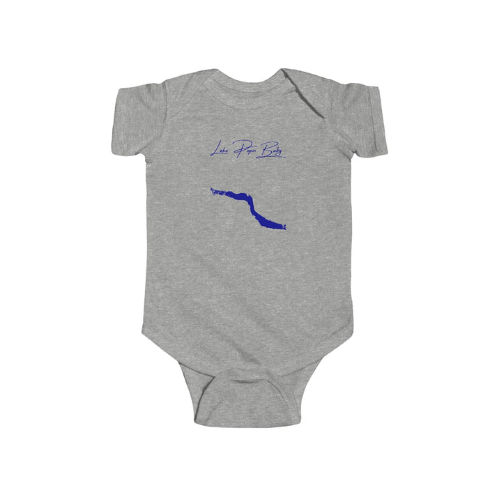 Minnesota  Lake  Pepin  Onesie  front  position  view  from  front  heather.webp