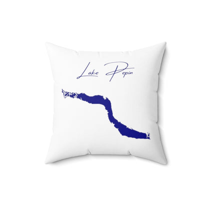 Minnesota  Lake  Pepin  Pillow  front  position  view  from  front  16  x  16.webp