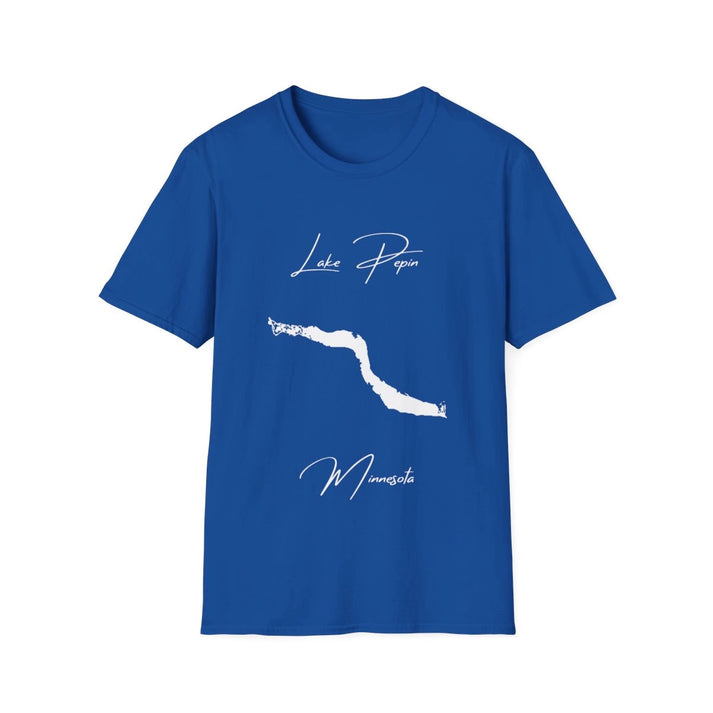 Minnesota  Lake  Pepin  T-shirt  front  position  view  from  front  royal.webp