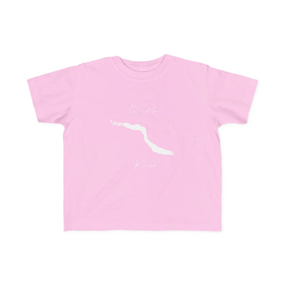 Minnesota  Lake  Pepin  Toddler  T-shirt  front  position  view  from  front  pink.webp