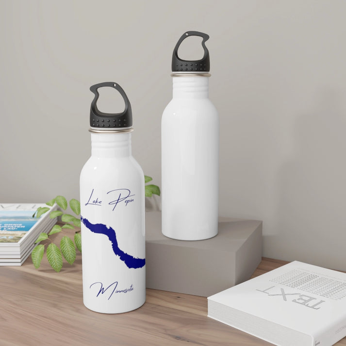 Minnesota  Lake  Pepin  Water  bottle  other  position  view  from  context-2  white.webp