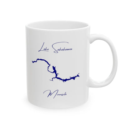 Minnesota  Lake  Sakakawea  Ceramic  Mug  other  position  view  from  right  11oz.webp