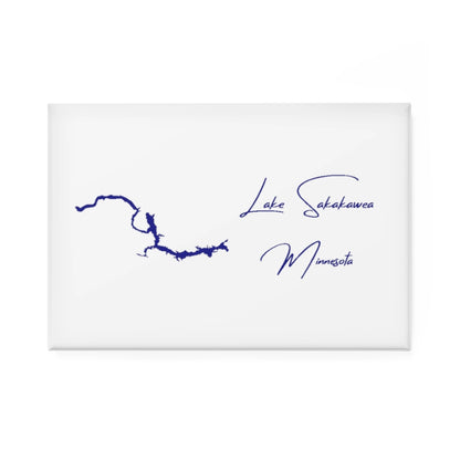 Minnesota  Lake  Sakakawea  Magnet  front  position  view  from  front  2  x  3.webp