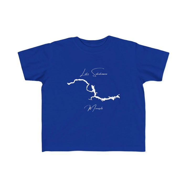 Minnesota  Lake  Sakakawea  Toddler  T-shirt  front  position  view  from  front  royal.webp