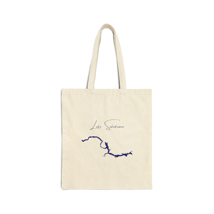 Minnesota  Lake  Sakakawea  Tote  Bag  back  position  view  from  back  15  x  16.webp